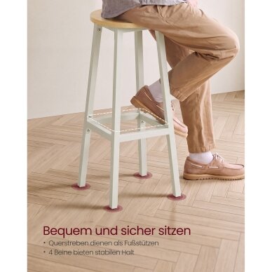 Industrinio stiliaus baro kėdės, 2 vnt (Ekspozicinė prekė) 2