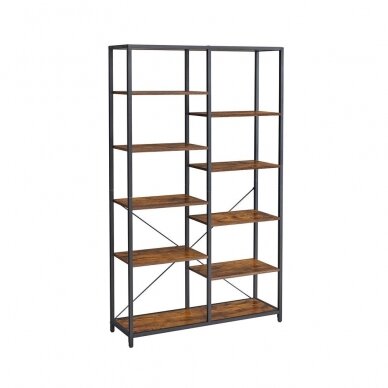 Industrinio stiliaus pastatoma 6 pakopų lentyna Industrinio stiliaus pastatoma 6 pakopų lentyna