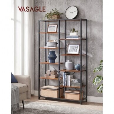 Industrinio stiliaus pastatoma 6 pakopų lentyna 1 Industrinio stiliaus pastatoma 6 pakopų lentyna 1