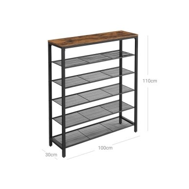 Industrinio stiliaus pastatoma lentyna 5