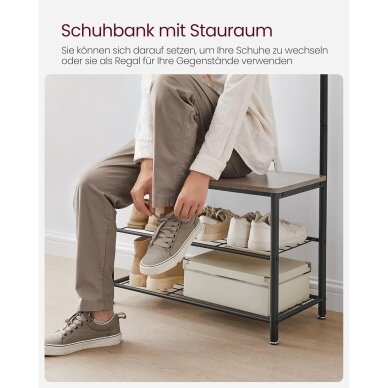 Industrinio stiliaus pastatoma drabužių kabykla 6 Industrinio stiliaus pastatoma drabužių kabykla 6