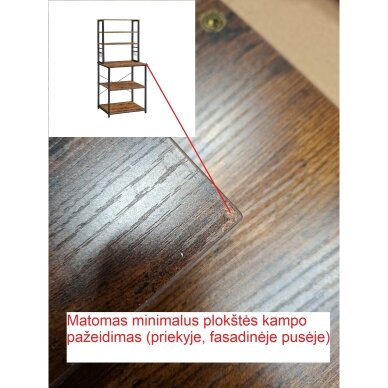 Pastatoma lentyna metaliniu rėmu (Transportavimo defektas) 9