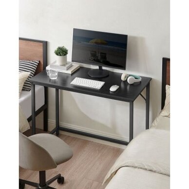 Industrinio stiliaus rašomasis stalas, 100 x 50 cm (Ekspozicinė prekė) 2 Industrinio stiliaus rašomasis stalas, 100 x 50 cm (Ekspozicinė prekė) 2
