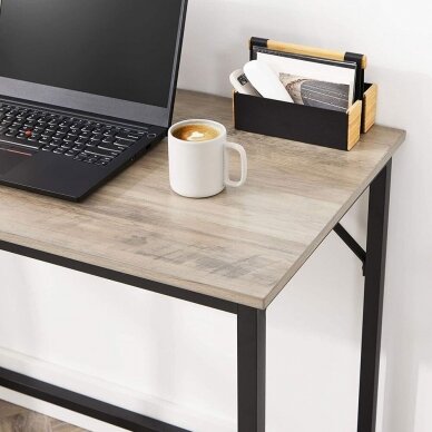 Industrinio stiliaus rašomasis stalas, 100 x 50 cm 3 Industrinio stiliaus rašomasis stalas, 100 x 50 cm 3