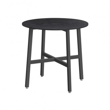 Industrinio stiliaus valgomojo stalas, Ø 80 cm Industrinio stiliaus valgomojo stalas, Ø 80 cm