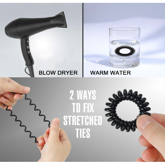 INVISIBOBBLE Slim True Black plaukų gumytės, 3 vnt 2 INVISIBOBBLE Slim True Black plaukų gumytės, 3 vnt 2