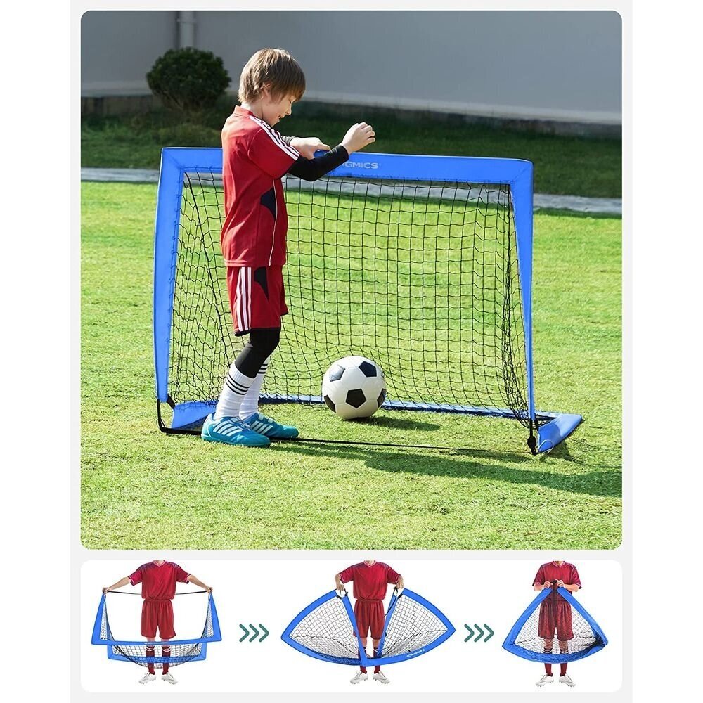 Išskleidžiami Pop-Up futbolo vartai, 2 vnt 3 Išskleidžiami Pop-Up futbolo vartai, 2 vnt 3