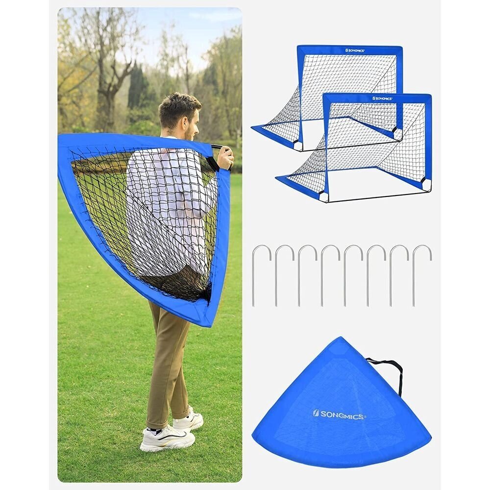 Išskleidžiami Pop-Up futbolo vartai, 2 vnt 5 Išskleidžiami Pop-Up futbolo vartai, 2 vnt 5