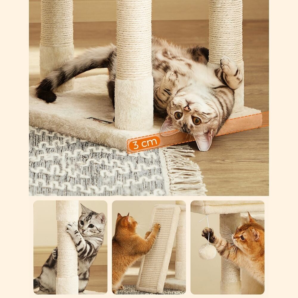 Kačių namelis - draskyklė, 115 x 50 x 35 cm (Ekspozicinė prekė) 5 Kačių namelis - draskyklė, 115 x 50 x 35 cm (Ekspozicinė prekė) 5