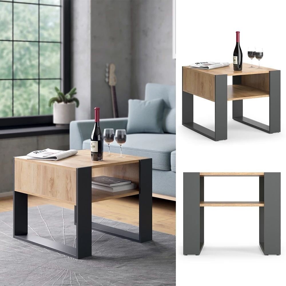 Kavos staliukas su lentyna ARI 3 Kavos staliukas su lentyna ARI 3