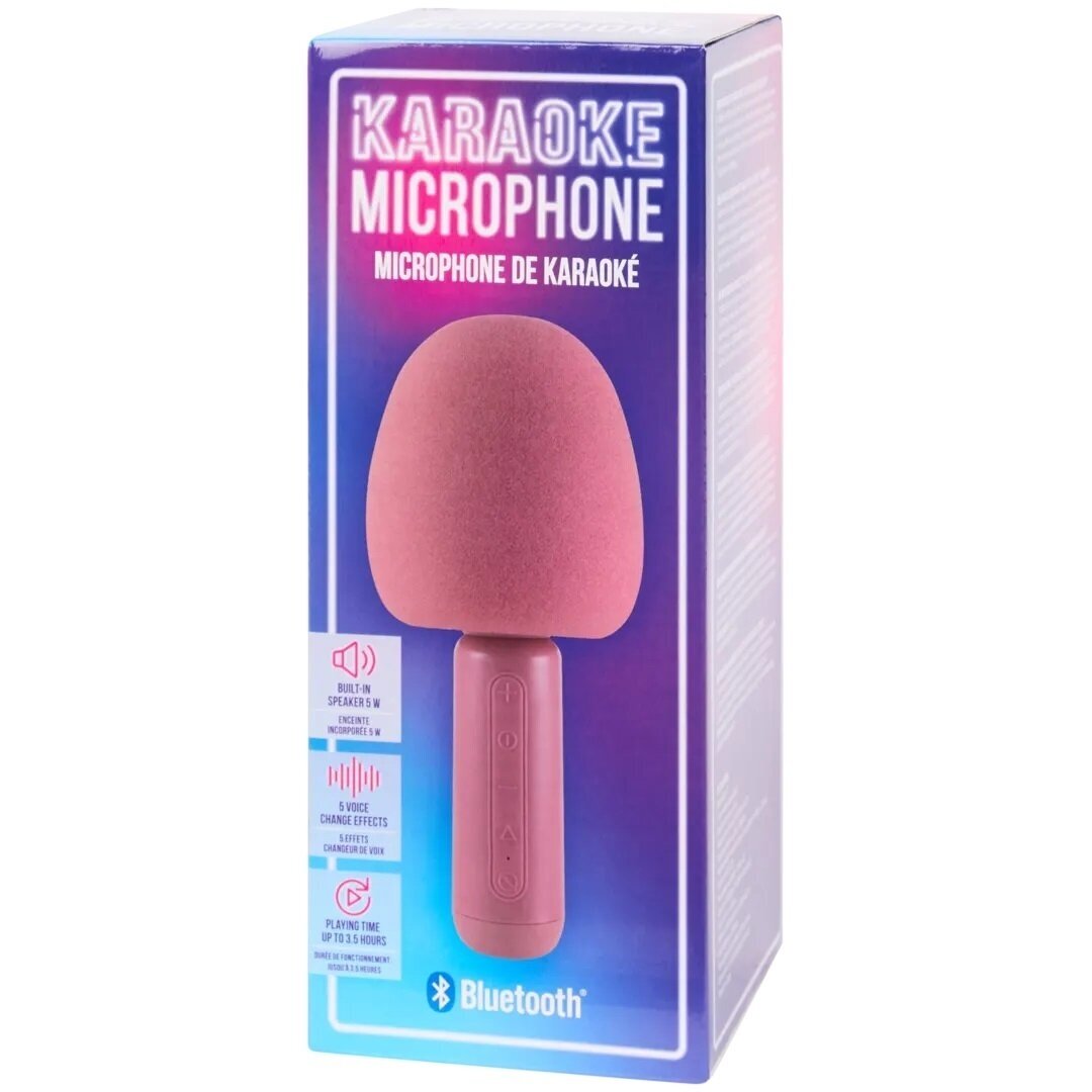 Belaidis karaoke mikrofonas su integruotu garsiakalbiu, 5W Belaidis karaoke mikrofonas su integruotu garsiakalbiu, 5W