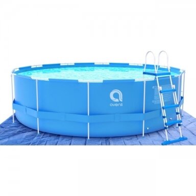 Karkasinis baseinas su filtru, Ø 450 x 122 cm