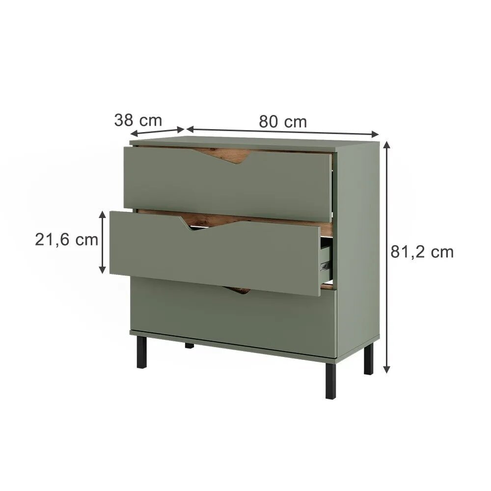 Komoda su stalčiais MARELLE 5
