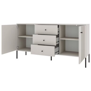 BOXXX pastatoma spintelė su stalčiais ir durelėmis 5