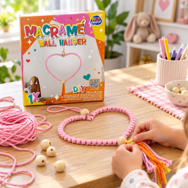 Kūrybinis rinkinys "Macrame" širdis