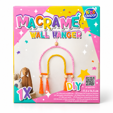 Kūrybinis rinkinys "Macrame" vaivorykštė