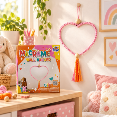 Kūrybinis rinkinys "Macrame" širdis 2