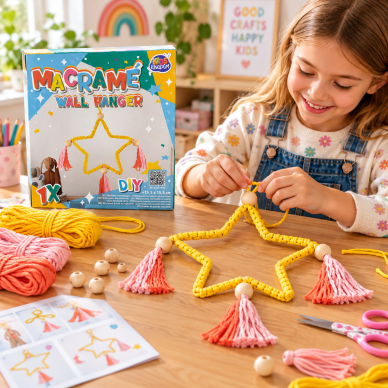 Kūrybinis rinkinys "Macrame" žvaigždė 1