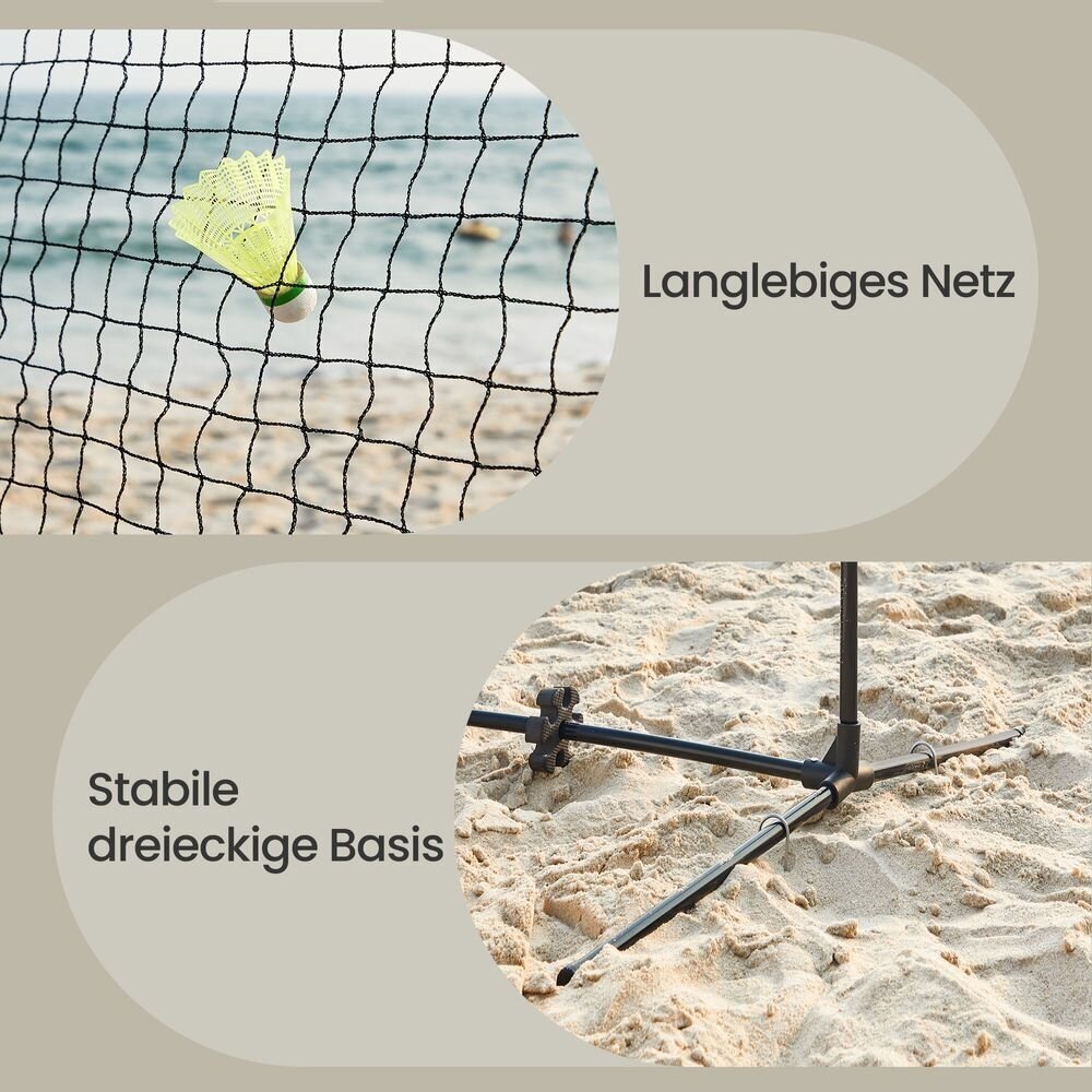 Lauko badmintono tinklas, 4 m 1