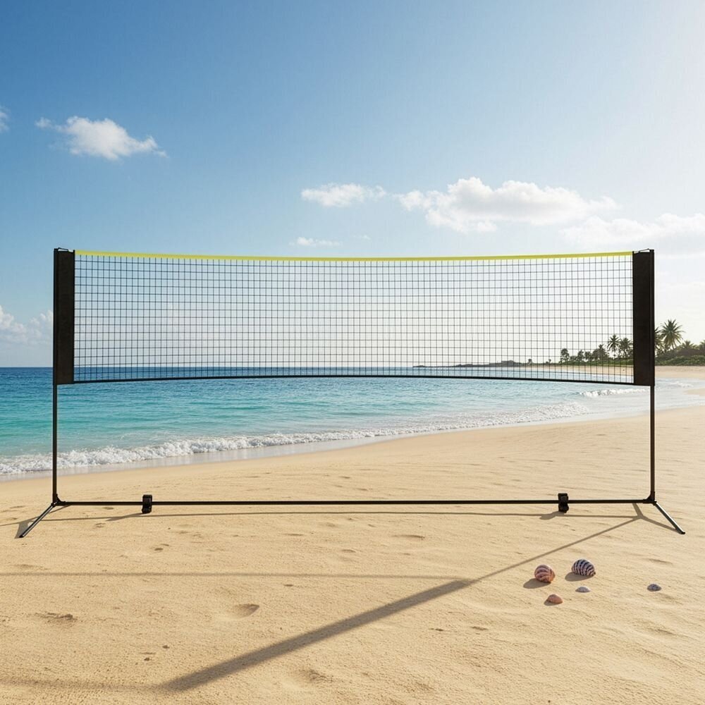 Lauko badmintono tinklas, 4 m 4 Lauko badmintono tinklas, 4 m 4