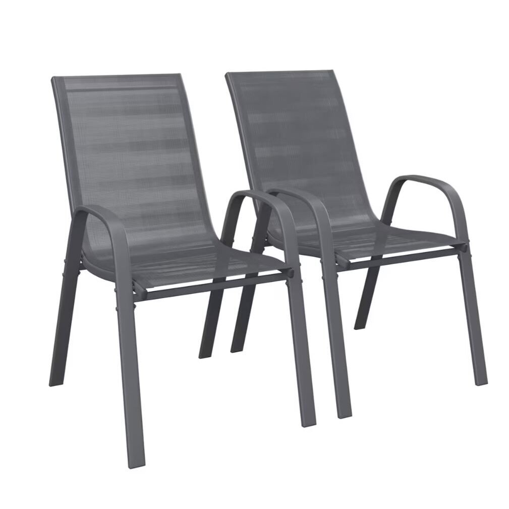 AMBIA GARDEN metalinės lauko kėdės, 2 vnt