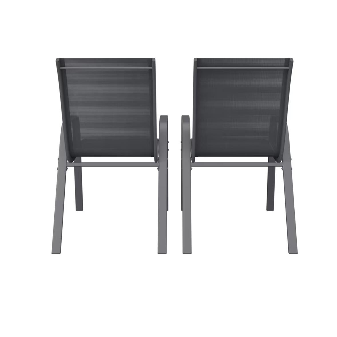 AMBIA GARDEN metalinės lauko kėdės, 2 vnt 2