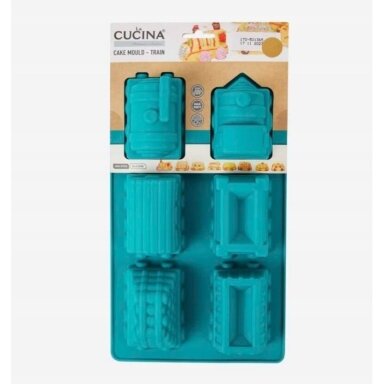 LA CUCINA silikoninė forma - traukinys, žalia