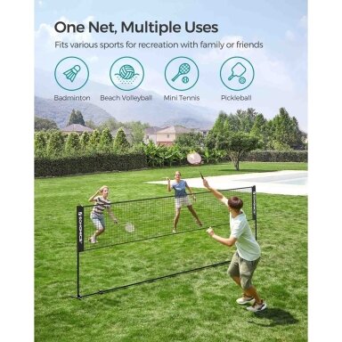 Lauko badmintono tinklas, 3 m