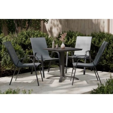 AMBIA GARDEN metalinės lauko kėdės, 2 vnt