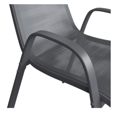 AMBIA GARDEN metalinės lauko kėdės, 2 vnt 3 AMBIA GARDEN metalinės lauko kėdės, 2 vnt 3