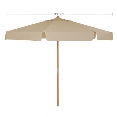 Lauko skėtis, Ø300 cm 5 Lauko skėtis, Ø300 cm 5