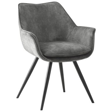 LIVETASTIC modernios tekstilinės valgomojo kėdės, 2 vnt