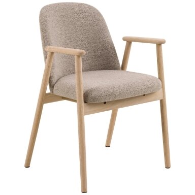 LIVETASTIC Bouclé audinio valgomojo kėdės, 2 vnt