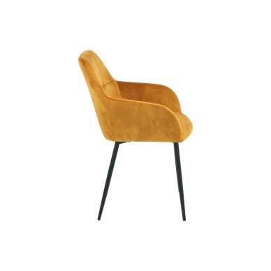 LIVETASTIC modernios aksominės valgomojo kėdės, 2 vnt 3