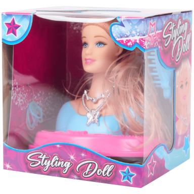 STYLING DOLL lėlės galva su aksesuarais