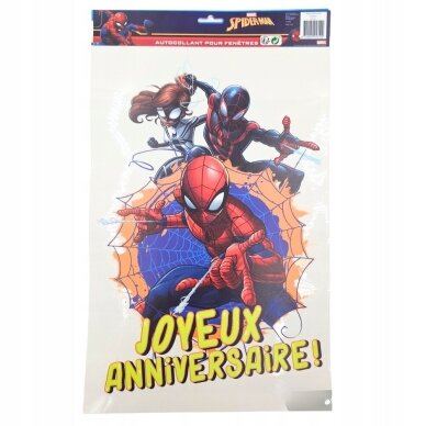 MARVEL lipdukas su personažais ''Spider - Man'' MARVEL lipdukas su personažais ''Spider - Man''