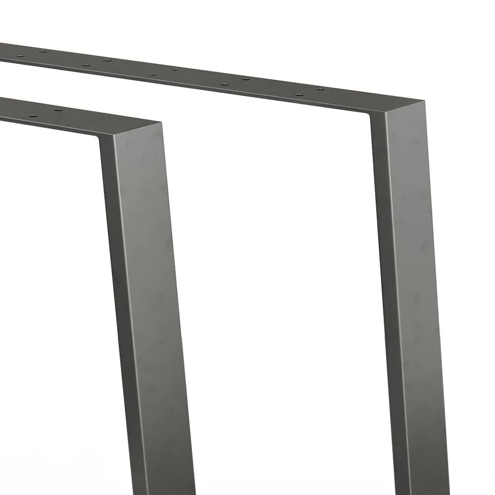 Metalinės stalo kojos 72 cm, 2 vnt 2 Metalinės stalo kojos 72 cm, 2 vnt 2