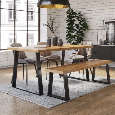 Metalinės stalo kojos 72 cm, 2 vnt 4