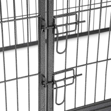 Metalinis aptvaras gyvūnams, 70 x 122 x 80 cm 4 Metalinis aptvaras gyvūnams, 70 x 122 x 80 cm 4