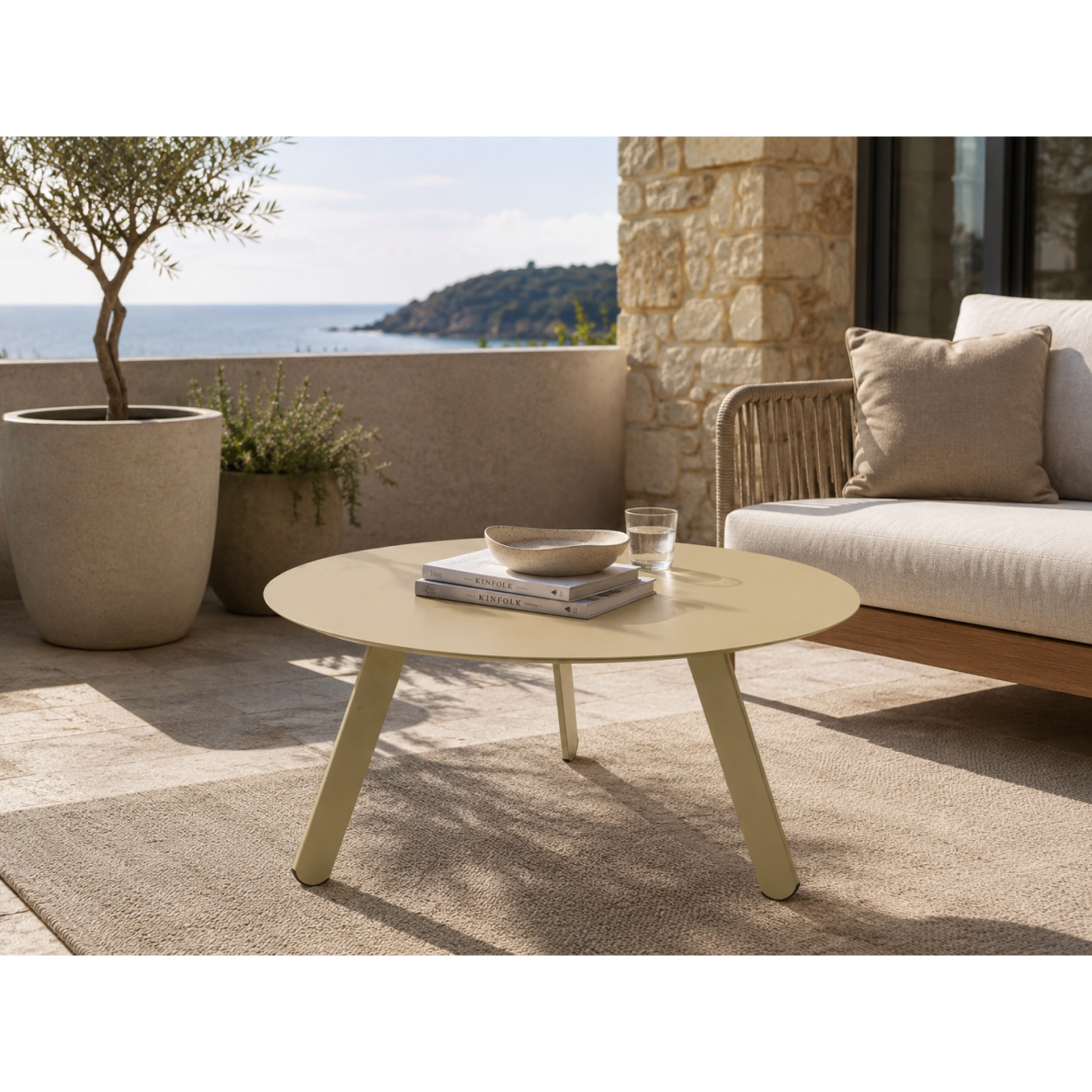 AMBIA GARDEN metalinis lauko staliukas 1