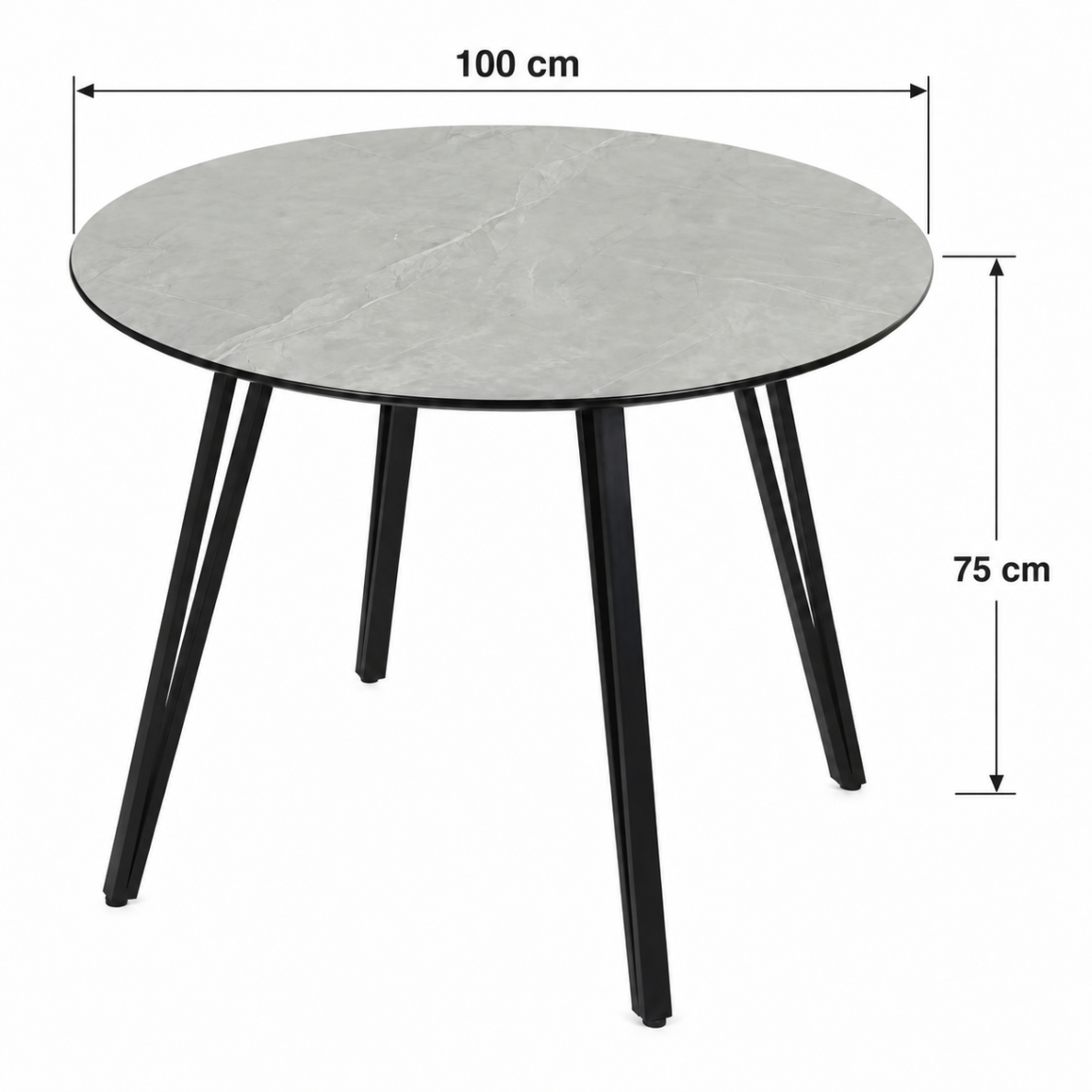 BOXXX valgomojo stalas, 75 x Ø 100 cm 4
