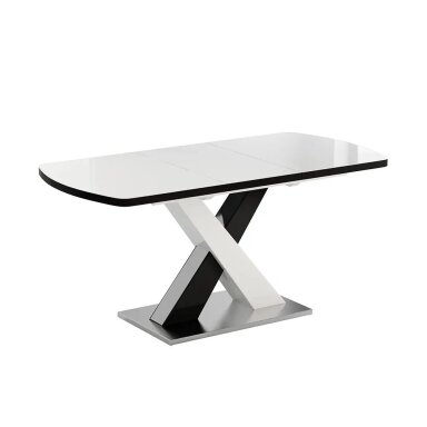 Valgomojo stalas CHINTO, 76 x 120/160 x 80 cm
