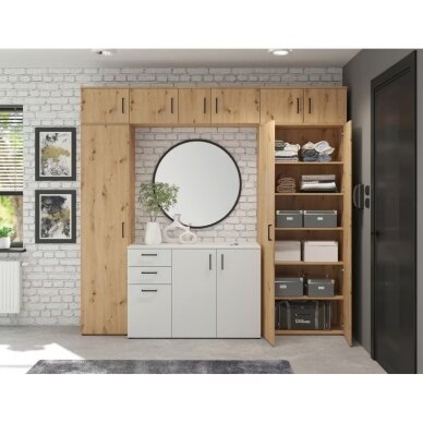 CARRYHOME maža spintelė su durelėmis 3 CARRYHOME maža spintelė su durelėmis 3