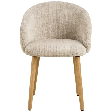 MID.YOU modernios šenilinio audinio valgomojo kėdės, 2 vnt 2 MID.YOU modernios šenilinio audinio valgomojo kėdės, 2 vnt 2