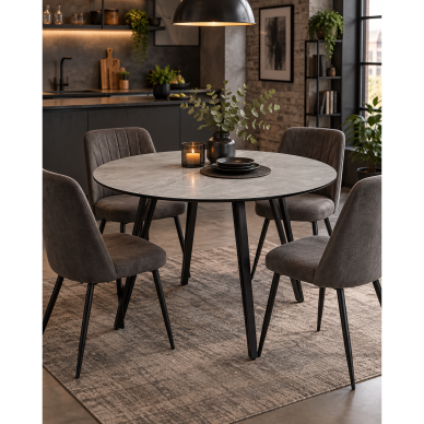 BOXXX valgomojo stalas, 75 x Ø 100 cm 2 BOXXX valgomojo stalas, 75 x Ø 100 cm 2