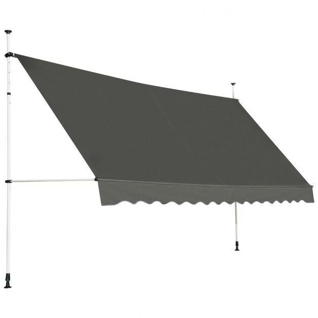 Mobili, rankiniu būdu ištraukiama markizė, 395 x 120 cm Mobili, rankiniu būdu ištraukiama markizė, 395 x 120 cm
