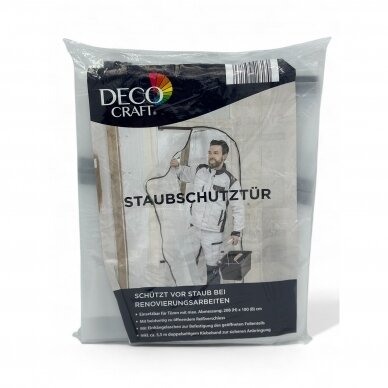 DECO CRAFT apsauginės durys remonto metu
