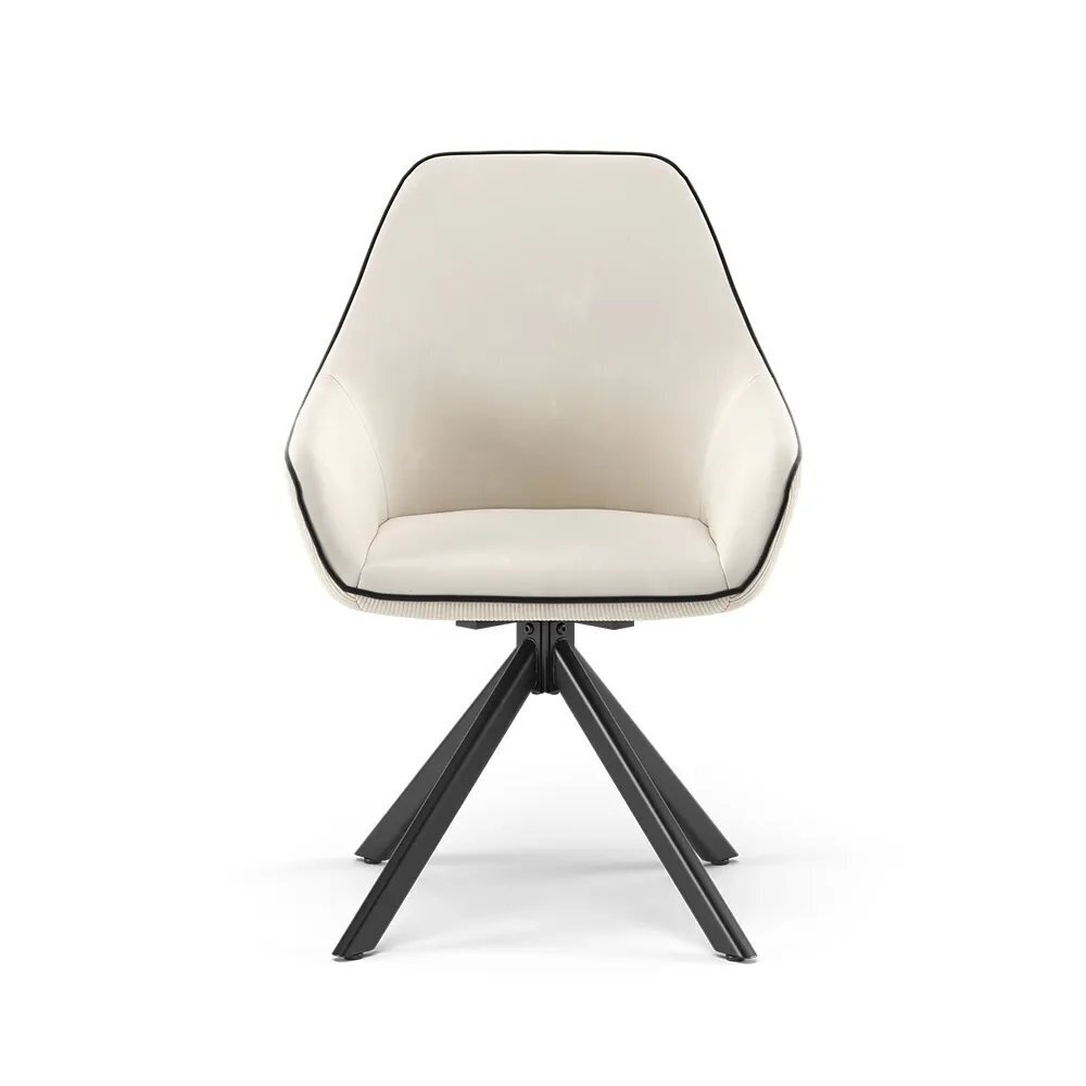 Aksominė valgomojo kėdė ELEGANZA, besisukanti 180° 3
