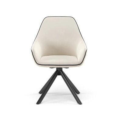 Aksominė valgomojo kėdė ELEGANZA, besisukanti 180° 3 Aksominė valgomojo kėdė ELEGANZA, besisukanti 180° 3