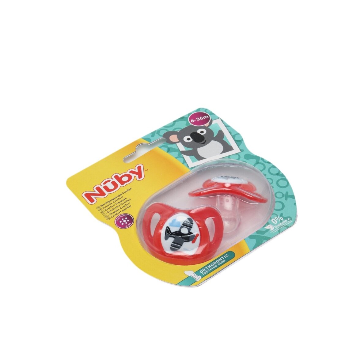 NUBY čiulptukas, 6-36 mėn. 2 vnt 3